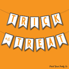 Bus eller godis Banner Vimplar