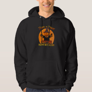 Bus eller godis, bara Kopp-pumpen med jordnötssmör Hoodie