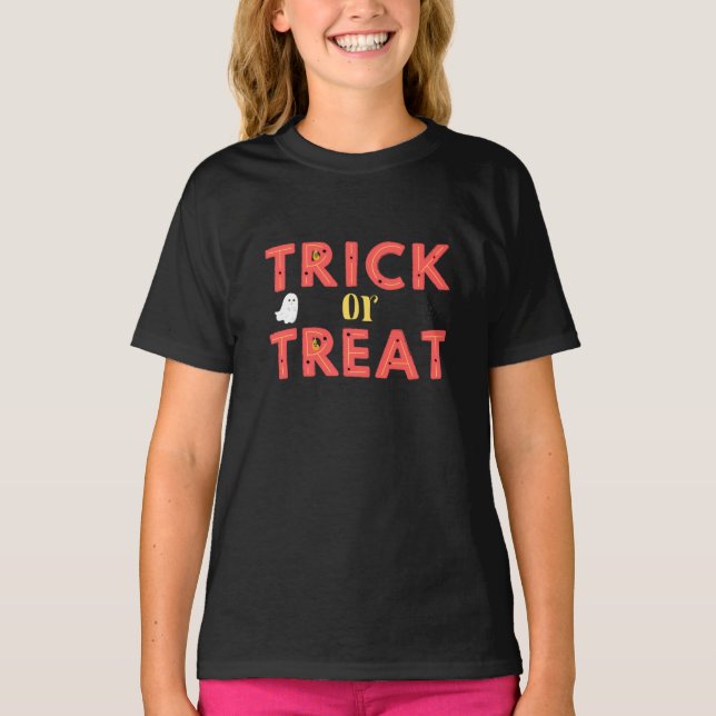 Bus eller godis Black Women's & Kids T Shirt (Framsida)