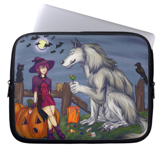Bus eller godis Buddies Laptop Fodral (Framsidan)