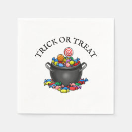 Bus eller godis Candy Cauldron Pappersservett