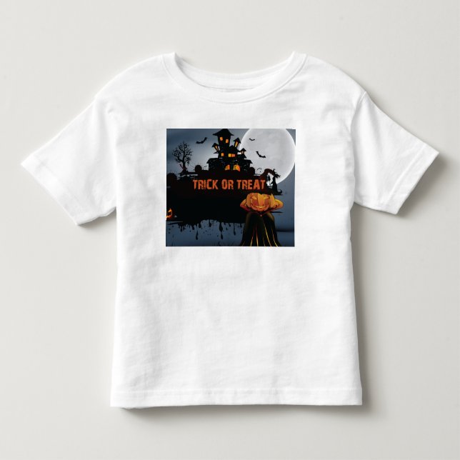 Bus eller godis castle t shirt (Framsida)