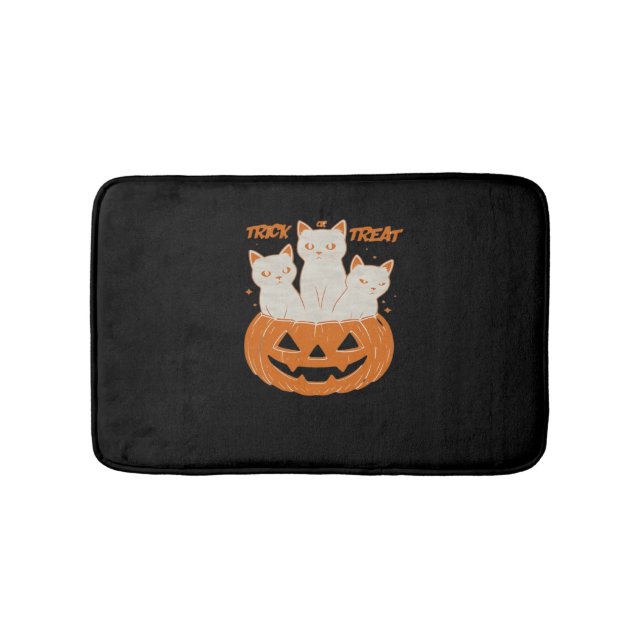 Bus eller godis cat Classic T-Shirt Badrumsmatta (Framsidan)