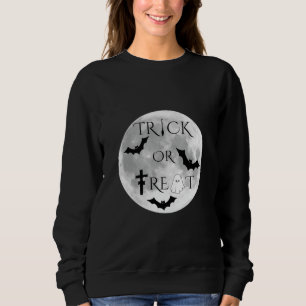 Bus eller godis Cute Halloween-design Sötskjorta T Shirt