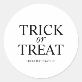 BUS ELLER GODIS ETIKETT