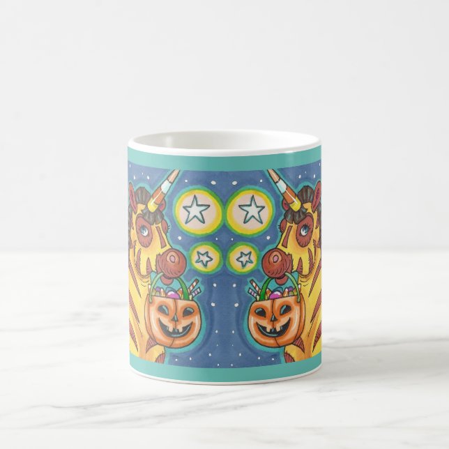 BUS ELLER GODIS FLADDERMUS ZEBRA, CUTE HALLOWEEN KAFFEMUGG (Center)