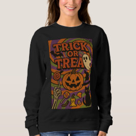 Bus eller godis Fullt Chest Halloween Clothes Unis T Shirt