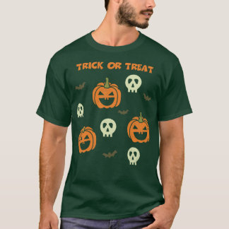 Bus eller godis Funny Halloween Party Tee Gif