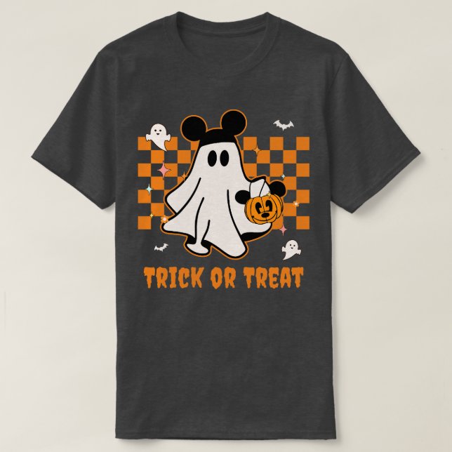 Bus eller godis Ghost T Shirt (Design framsida)