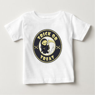 Bus eller godis Grim Reaper Starbucks logotyp kaff T Shirt