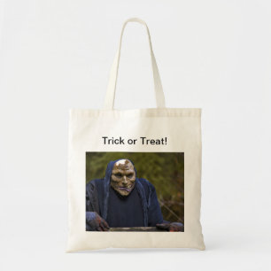Bus eller godis Halloween Bag Tygkasse