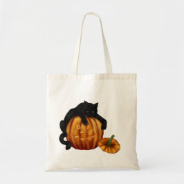 Bus eller godis Halloween Candy Bag Tygkasse