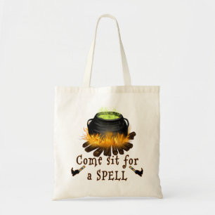 Bus eller godis Halloween Candy Bag Tygkasse