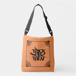 Bus eller godis Halloween Candy Crossbody Bag Tote Axelväska