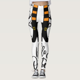 bus eller godis, Halloween fest, Boo Leggings