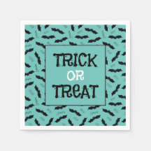 Bus eller godis Halloween fest Fladdermus