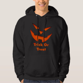Bus eller godis Halloween fest för manar Hoodie