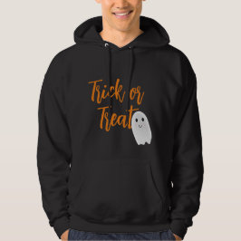 Bus eller godis Halloween Ghost Hoodie
