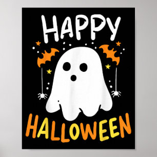 Bus eller godis Halloween Ghost Poster