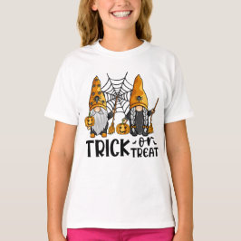 Bus eller godis Halloween Gnomes T Shirt