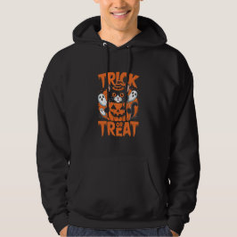 Bus eller godis Halloween Hoodie