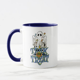 Bus eller godis Halloween-kaffe Mugg