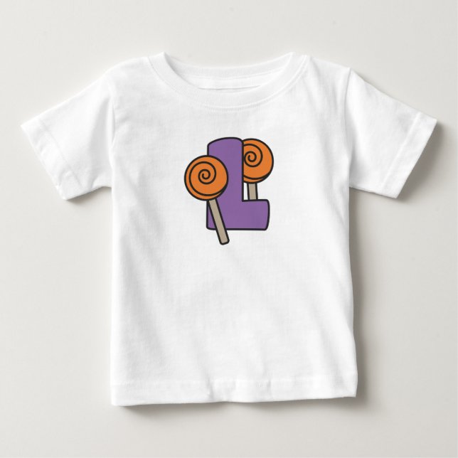 Bus eller godis  Halloween-mönster T-Shirt (Framsida)