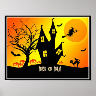 Bus eller godis, Halloween Natten...Spooky Poster