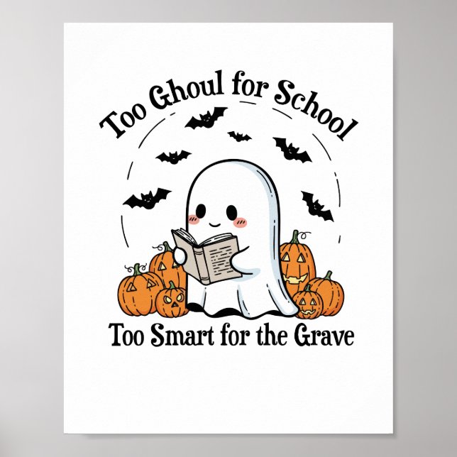 Bus eller godis Halloween Poster (Framsidan)