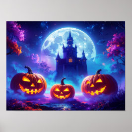 Bus eller godis Halloween Poster