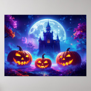 Bus eller godis Halloween Poster