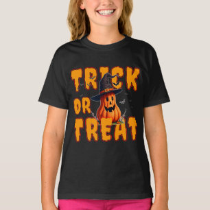 bus eller godis halloween pumpa höst höst  t shirt