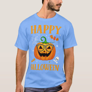 Bus eller godis Halloween Pumpkin Happy halloween T Shirt