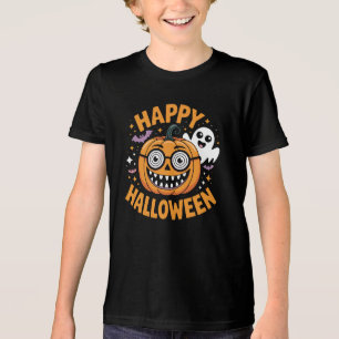 Bus eller godis Halloween Pumpkin Happy halloween T Shirt