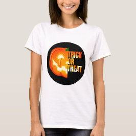 Bus eller godis Halloween Pumpkin T Shirt