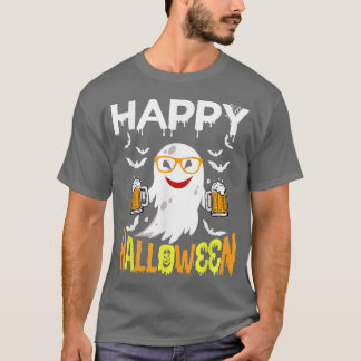Bus eller godis Halloween Shirt Ghost Pumpkin Lyck T Shirt