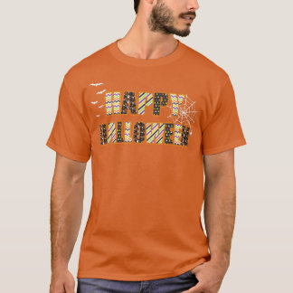 Bus eller godis Halloween Shirt Pumpkin Lycklig Ha T Shirt