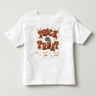 Bus eller godis Halloween Småbarn Clothing Tshirts