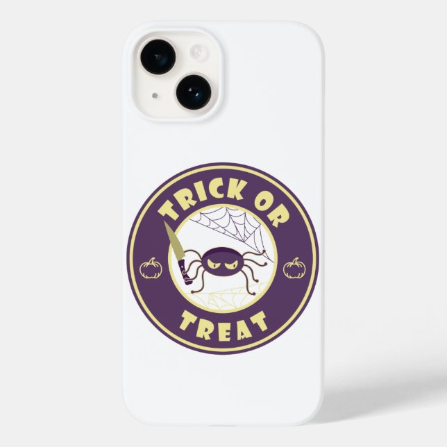 Bus eller godis halloween spider Starbucks stil (Baksida)