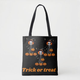 Bus eller godis Halloween Tothe bag Tygkasse
