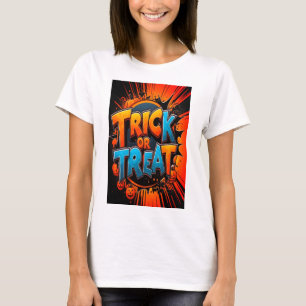 Bus eller godis Halloween Tshirt T Shirt