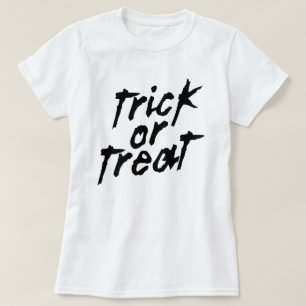 Bus eller godis Halloween-tshirt Tröja