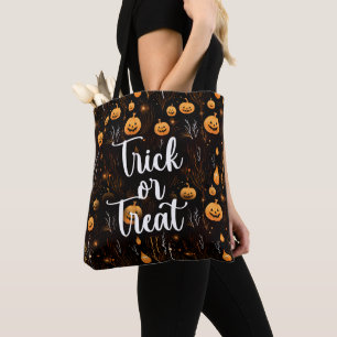 Bus eller godis Halloween Tygkasse