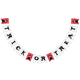 Bus eller godis Halloween Vimplar