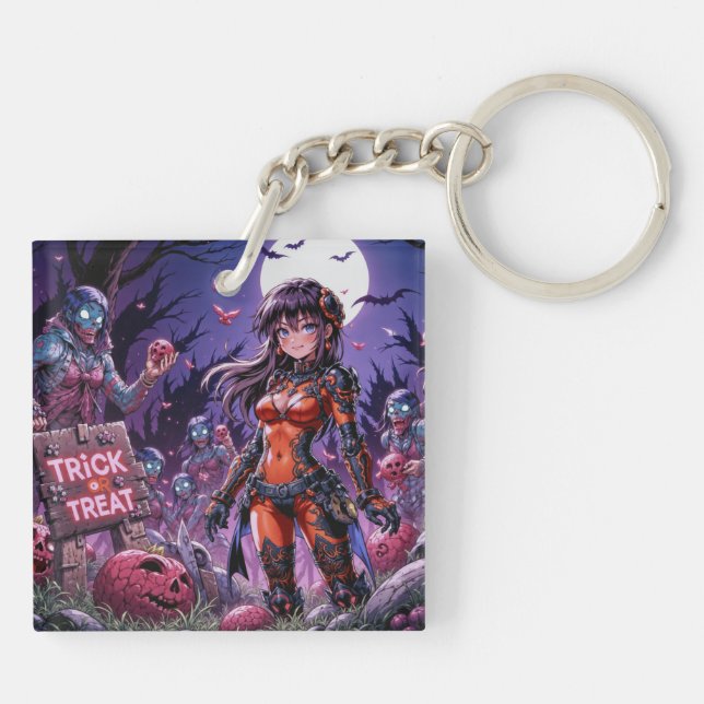 Bus eller godis Halloween Zombies Handing Brain (Baksidan)