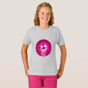 Bus eller godis Happy halloween Costume för flicko T Shirt