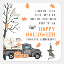 Bus eller godis Happy halloween