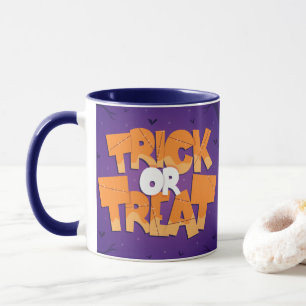 Bus eller godis Happy halloween Mugg