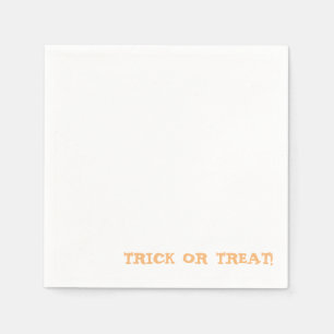 Bus eller godis! Happy halloween Napkin Pappersservett