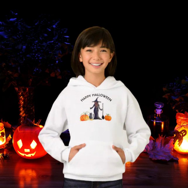 Bus eller godis Happy halloween Witch Cat Pumpkin T Shirt (Skapare uppladdad)